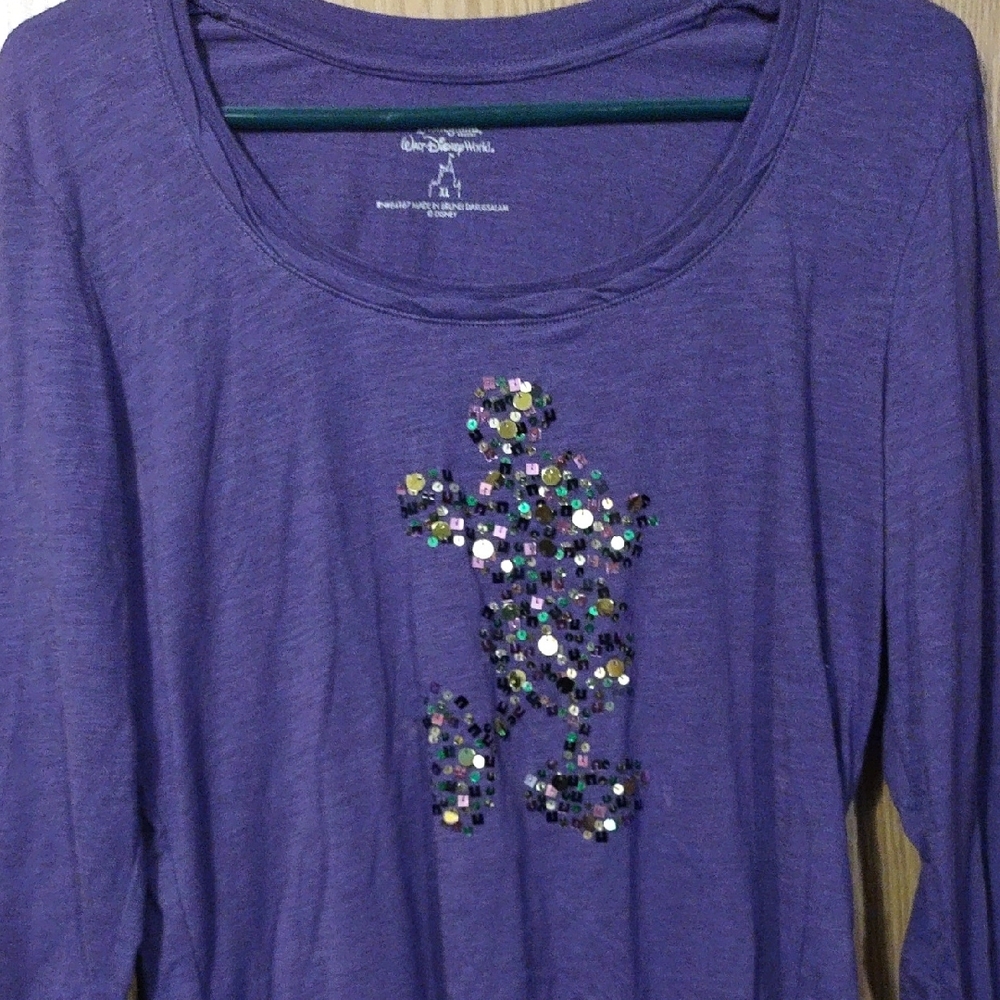Disney Purple Mickey Top